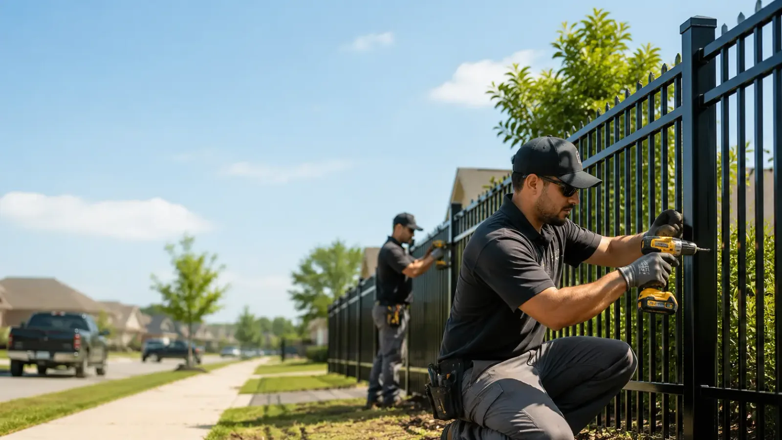 Metal Fence Installation in Pleasant Hill, NC